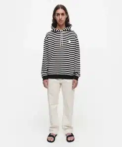 Marimekko Lona Men´s Fit Tasaraita Hoodie