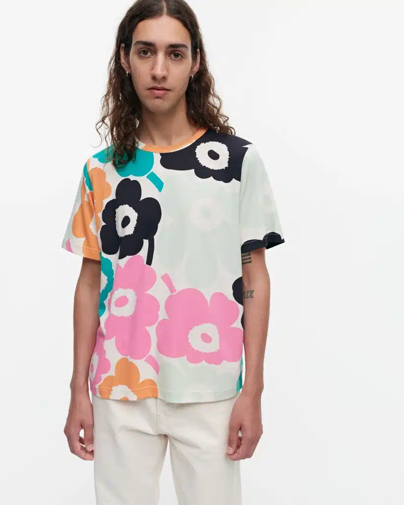 Erna Ii Unikko Placement Kioski t-shirt | Marimekko