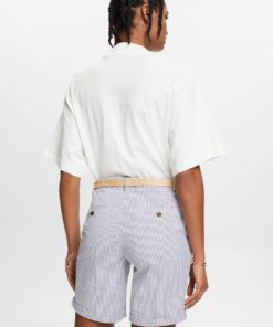 Esprit Striped Shorts Navy