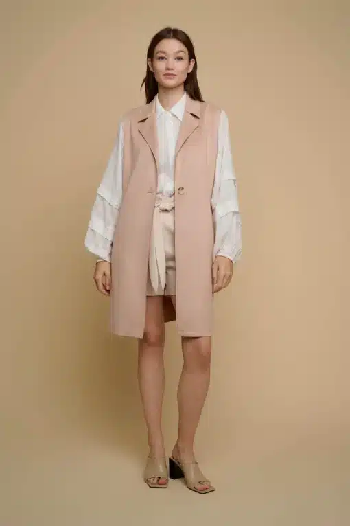 Rino & Pelle Clover Waistcoat Rose Dust