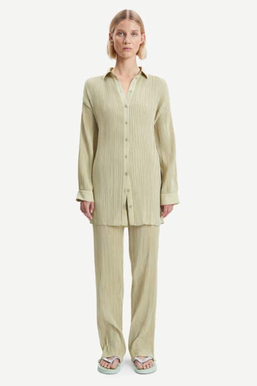 Samsoe & Samsoe Fridah Shirt Dress Sage Green