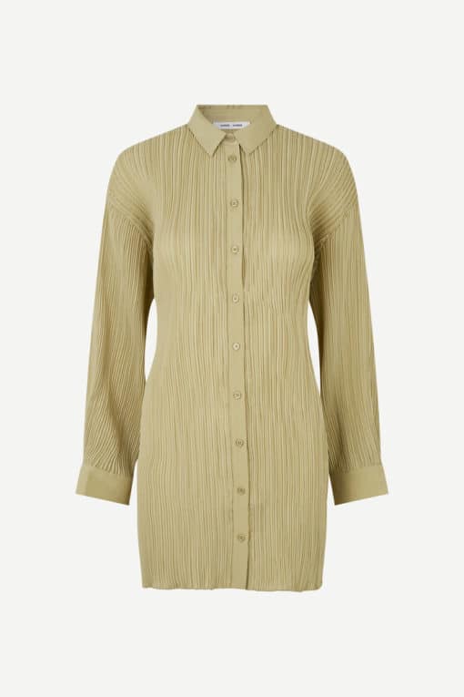 Samsoe & Samsoe Fridah Shirt Dress Sage Green