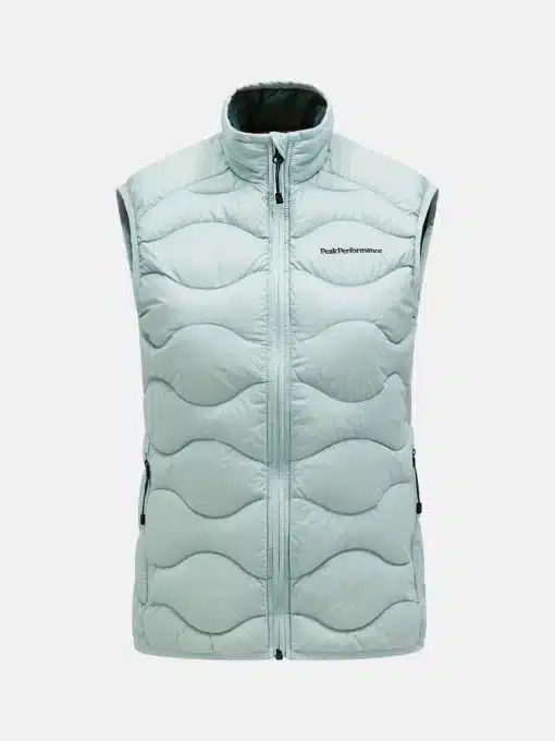 Peak Performance Helium Down Vest Women Delta Green