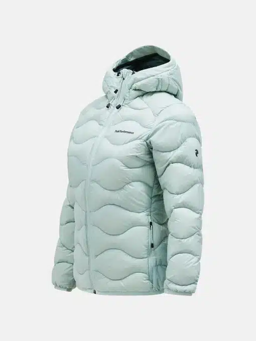 Peak Performance Helium Down Hood Jacket Women Delta Green