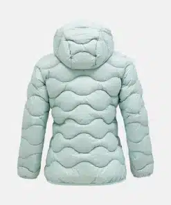 Peak Performance Helium Down Hood Jacket Women Delta Green