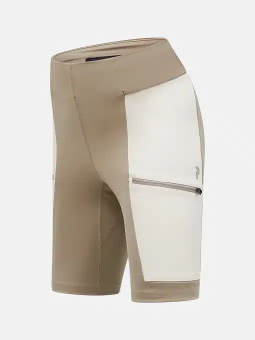 Peak Performance Vislight Track Shorts Women Avid Beige/Sad Fog
