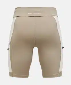 Peak Performance Vislight Track Shorts Women Avid Beige/Sad Fog