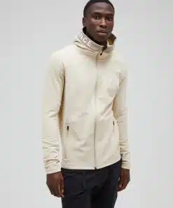 Peak Performance Rider Zip Hood Men sand Fog