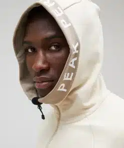 Peak Performance Rider Zip Hood Men sand Fog