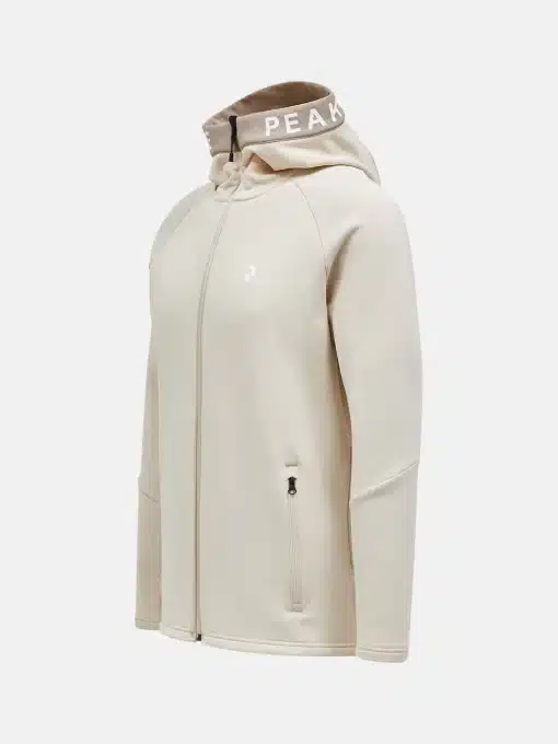 Peak Performance Rider Zip Hood Men sand Fog