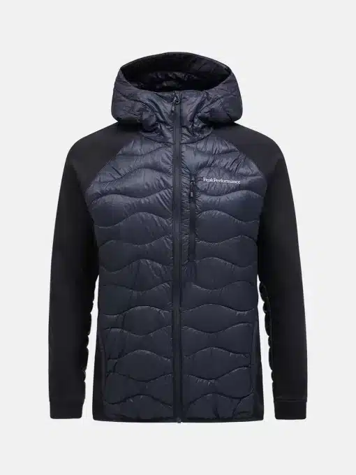 Peak Performance Helium Hybrid Down Hood Jacket Men Black