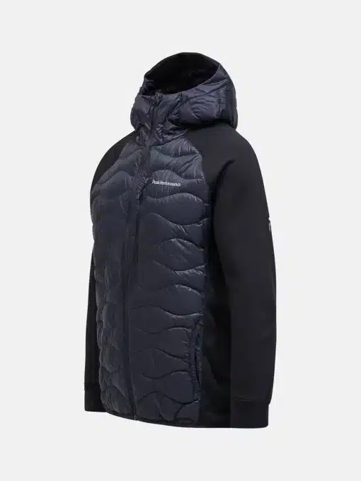 Peak Performance Helium Hybrid Down Hood Jacket Men Black