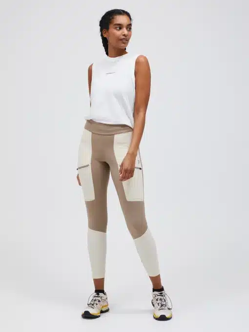 Peak Performance Vislight Track Tight Women Avid Beige/Sad Fog