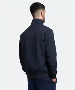 Lyle & Scott Mesh Backed Funnel Neck Jacket Dark Navy