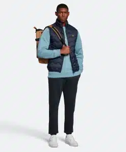 Lyle & Scott Crest Quilted Gilet Dark Navy
