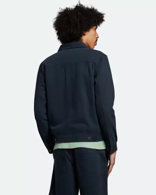 Lyle & Scott Trucker Jacket Dark Navy