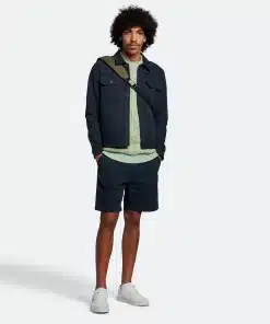 Lyle & Scott Trucker Jacket Dark Navy