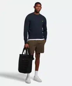 Lyle & Scott Cotton Crew Neck Jumper Dark Navy