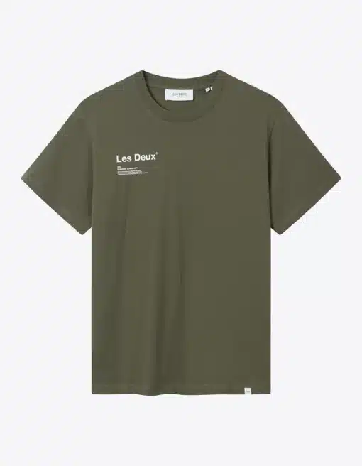 Les Deux Brody T-Shirt Olive Night