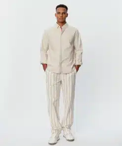 Les Deux Kristian Linen B.D. Shirt Ivory