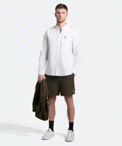 Lyle & Scott Regular Fit Light Weight Oxford Shirt White