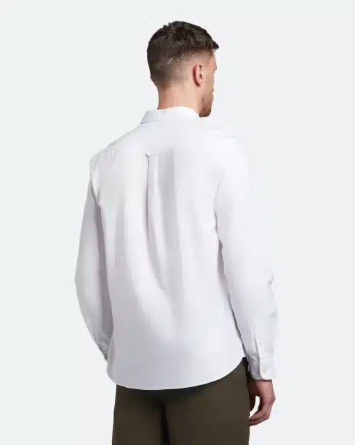 Lyle & Scott Regular Fit Light Weight Oxford Shirt White