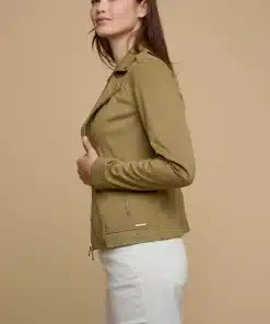 Rino & Pelle Mosha Biker Jacket Olive