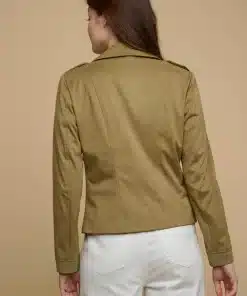 Rino & Pelle Mosha Biker Jacket Olive