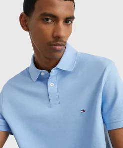 Tommy Hilfiger 1985 Regular Fit Pique Polo Vessel Blue