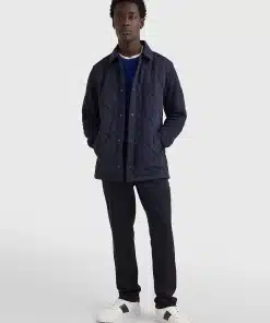 Tommy Hilfiger Mix Media Quilted Jacket Desert Sky