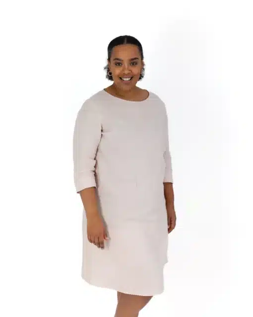 Nakoa Classic Linen Dress Sandshell