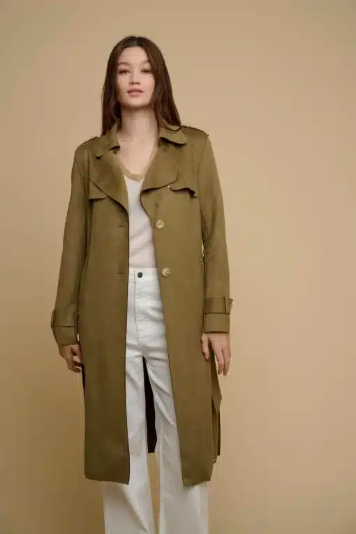 Rino & Pelle Nula Trenchcoat Olive