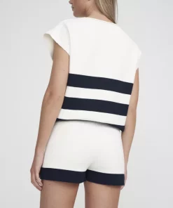 Holebrook Berit Shorts Off White/Navy