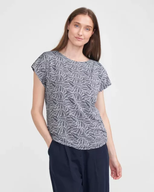 Holebrook Jennie Capsleeve White/Navy