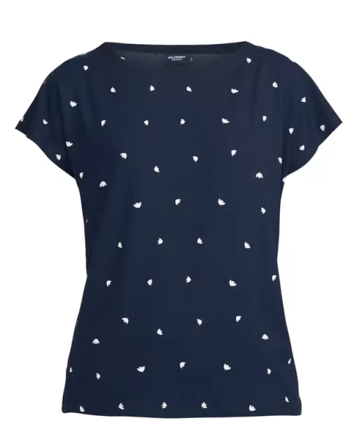 Holebrook Jennie Capsleeve White/Navy