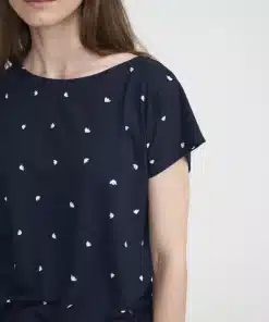 Holebrook Jennie Capsleeve White/Navy