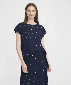 Holebrook Jennie Capsleeve White/Navy