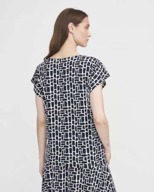 Holebrook Jennie Capsleeve Sand/Navy