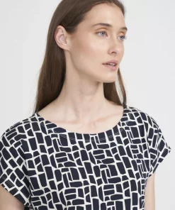 Holebrook Jennie Capsleeve Sand/Navy