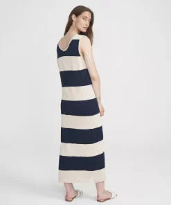 Holebrook Katja Tank Dress Oyster/Navy