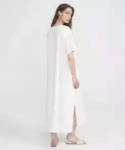 Holebrook Marina Wide Dress White