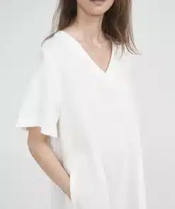Holebrook Marina Wide Dress White