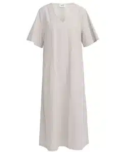 Holebrook Marina Wide Dress Khaki/White