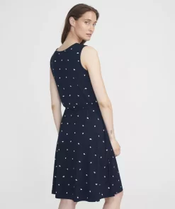 Holebrook Jennie Dress Navy/White