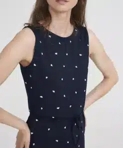 Holebrook Jennie Dress Navy/White