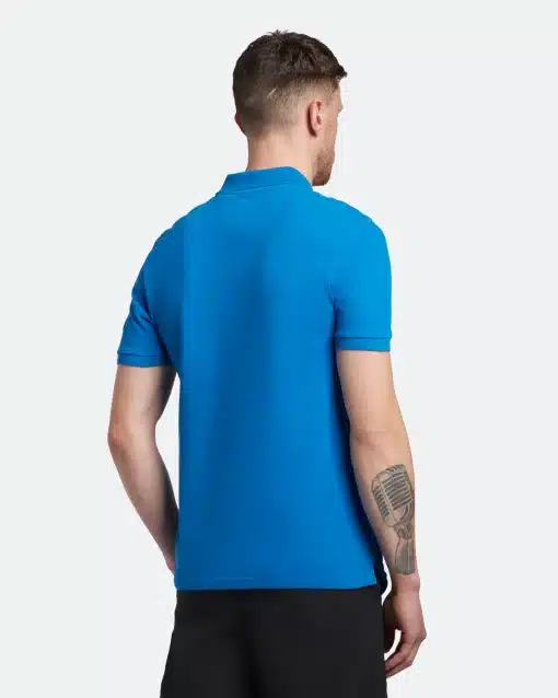 Lyle & Scott Plain Polo Shirt Brigth Blue