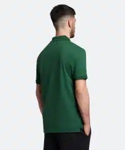 Lyle & Scott Plain Polo Shirt English Green