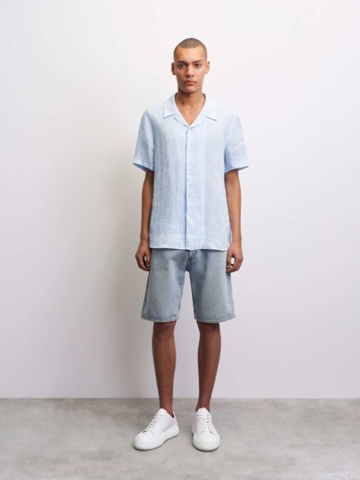 Tiger of Sweden Riccero Shirt Light Blue
