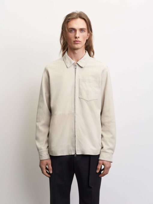 Tiger of Sweden Lawson Shirt Jacket Light Ivory