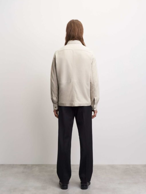 Tiger of Sweden Lawson Shirt Jacket Light Ivory